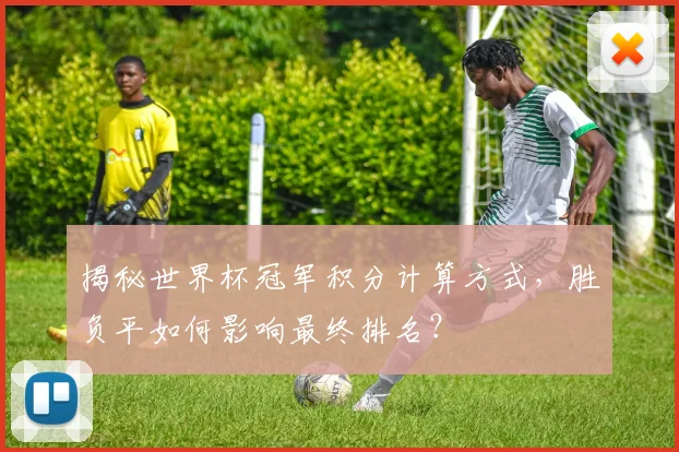 揭秘世界杯冠军积分计算方式，胜负平如何影响最终排名？