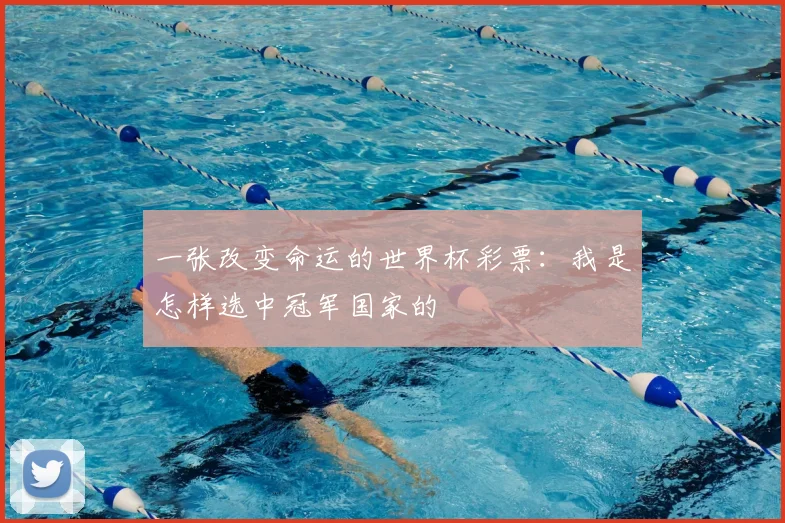 一张改变命运的世界杯彩票:我是怎样选中冠军国家的